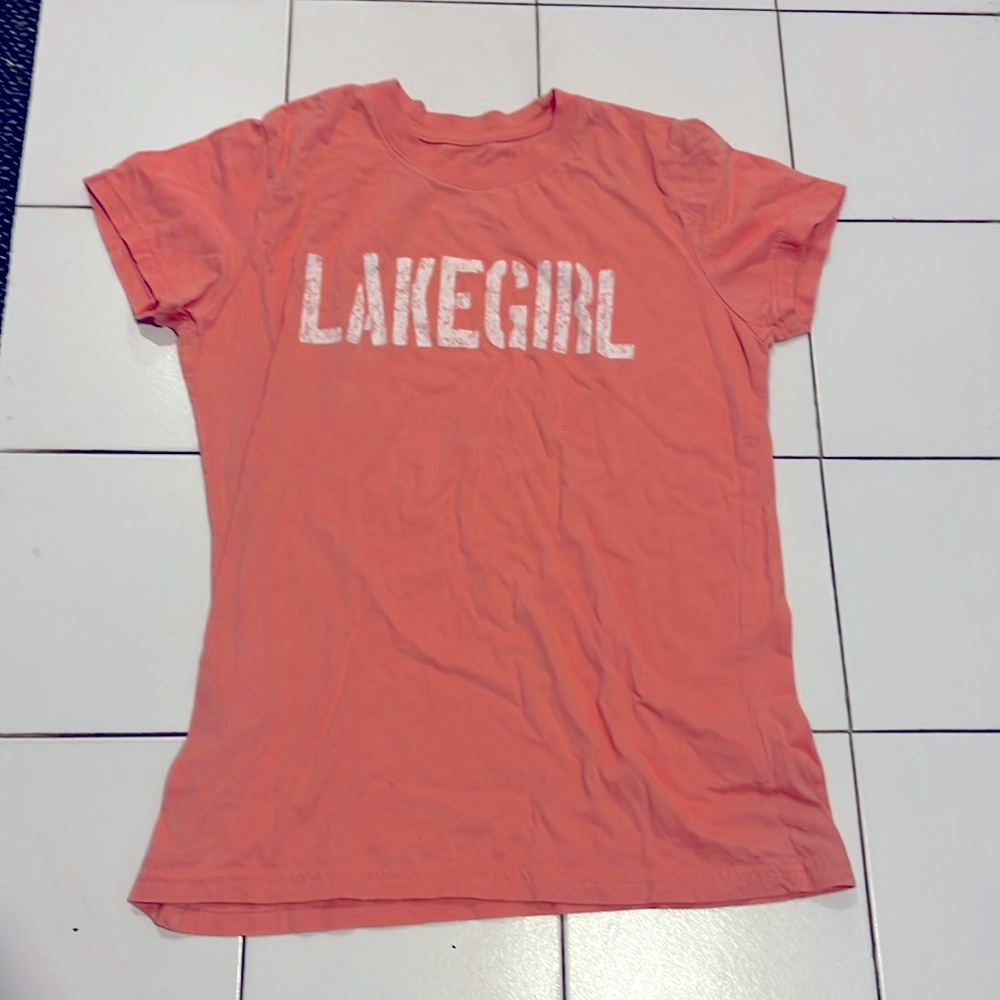 Light orange lake girl shirt